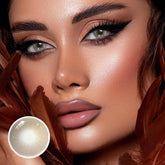 Lentes de contacto de color gris Siofra